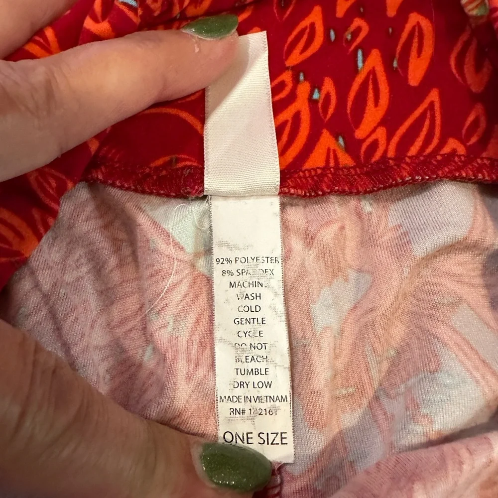 Women’s LuLaRoe Leggings, One Size, Two Pairs, NWOT - Picture 5 of 7